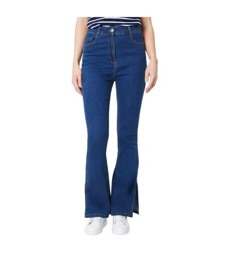 Womens/ladies flared jeans mid wash Principles