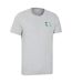 Mens Devon Flag Short-sleeved T-shirt Grey Mountain Warehouse-4
