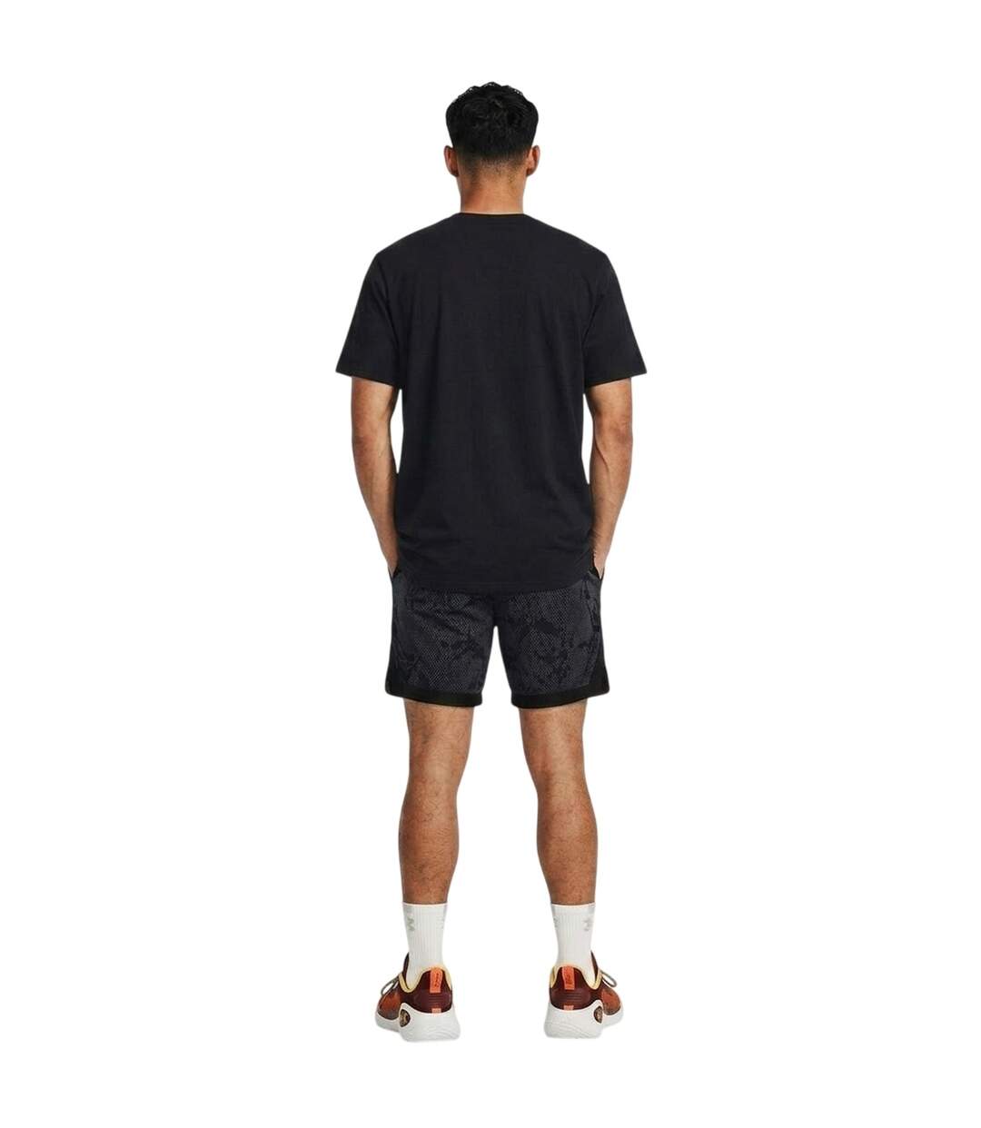 Mens Relaxed Fit T-shirt Black Under Armour-2