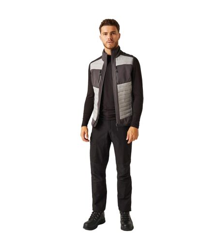 Unisex Adult Thermal Hybrid Body Warmer Mineral Grey Ash Regatta Professional
