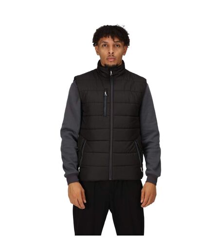 Veste sans manches navigate homme noir / gris phoque Regatta Regatta