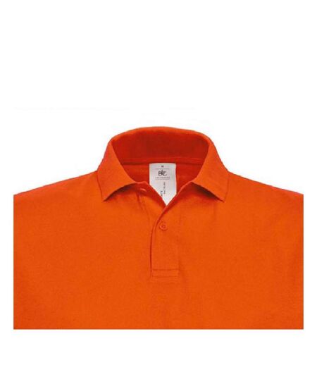 B&c Id.001 Polo À Manches Courtes Pour Hommes Orange B And C