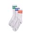 X3 paires de chaussettes blanc jack & jones tennis socks 3-1