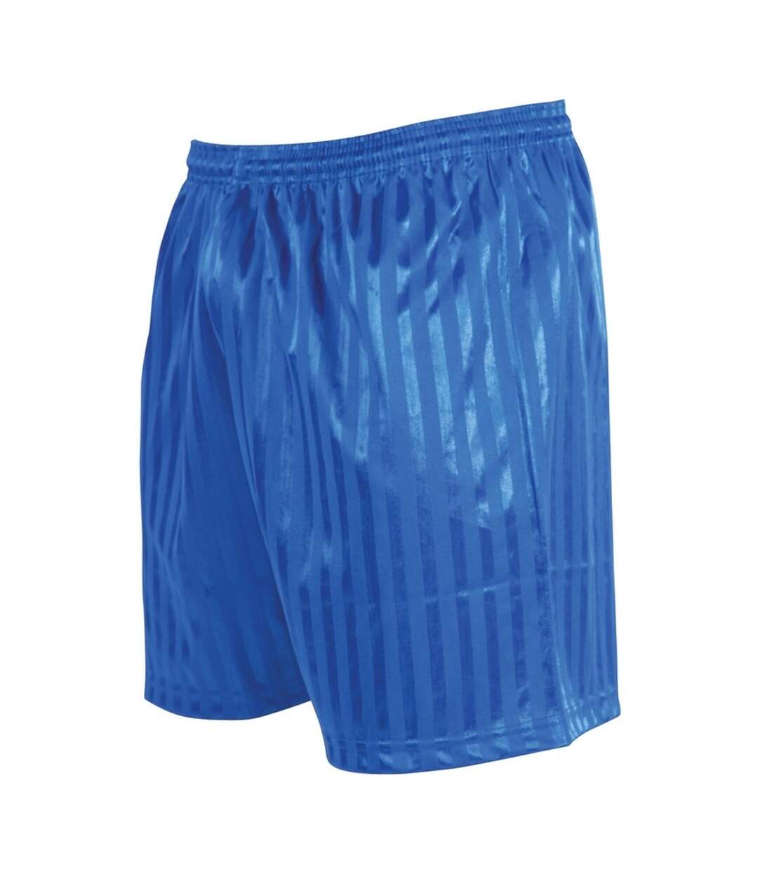 Unisex adult continental striped football shorts royal blue Precision