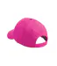 Childrens/kids original 5 panel cap fuchsia Beechfield-2