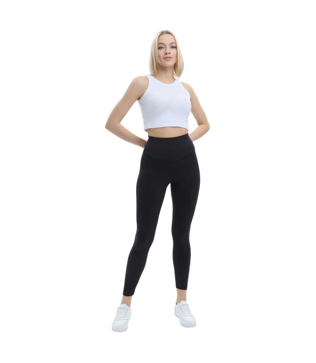 Legging alina femme noir Lookus-1