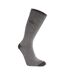 Unisex adult wool blend insect repellent boot socks coast grey Craghoppers-1