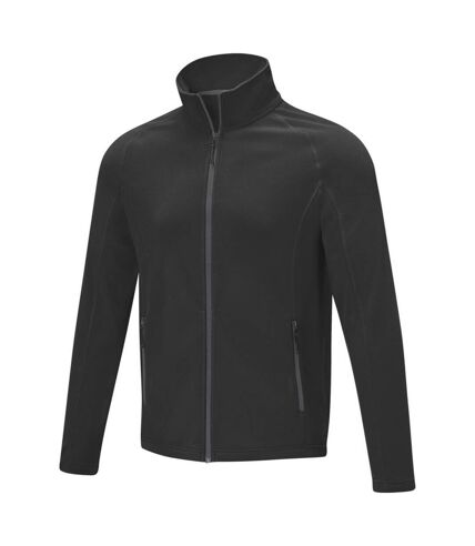 Elevate Essentials Mens Zelus Fleece Jacket (Solid Black) - UTPF4105