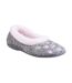 Chaussons Alaska Femme Gris Fleet & Foster-1