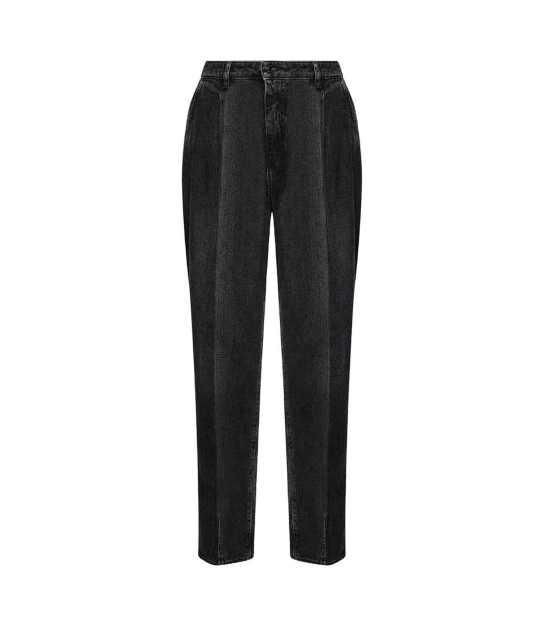 Jean Motif/style Uni Femme Noir Guess-1