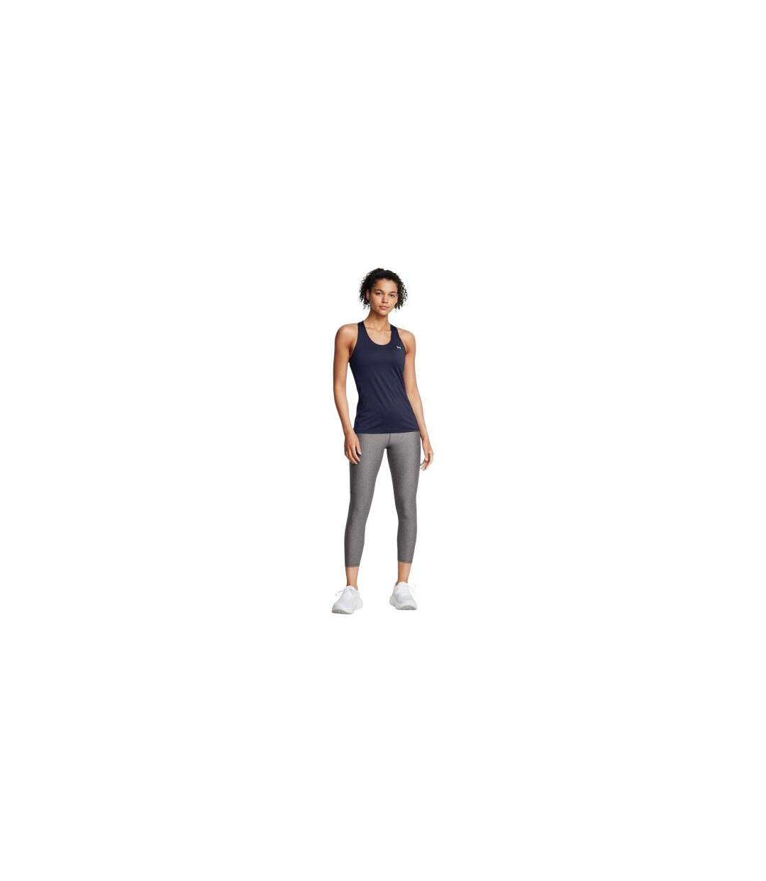 Legging Heatgear Femme Anthracite Noir Under Armour-1