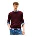 Pull Homme Bordeaux Foncé Tommy Hilfiger-1