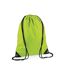 Sac à cordon premium taille unique vert clair Bagbase-1