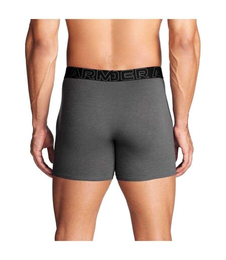 Lot De 3  Boxers Performance Homme Noir Rouge Gris Under Armour