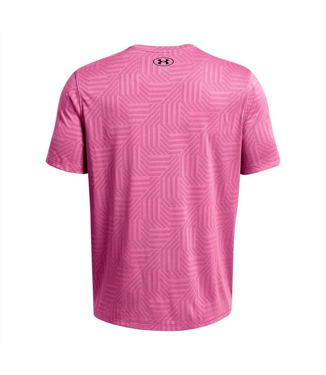 Mens Geotessa T-shirt Pink Under Armour-3