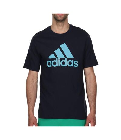 T-shirt noir/bleu homme adidas ic9354