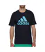 T-shirt noir/bleu homme adidas ic9354-1