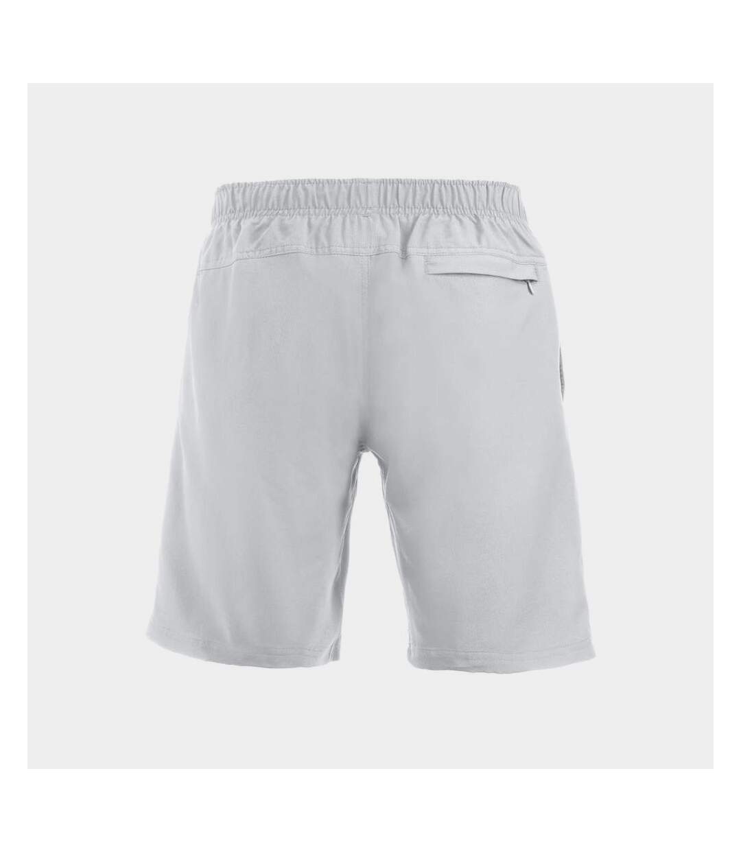 Short hollis adulte blanc / bleu marine Clique