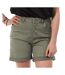 Short kaki femme monday premium please - l-1