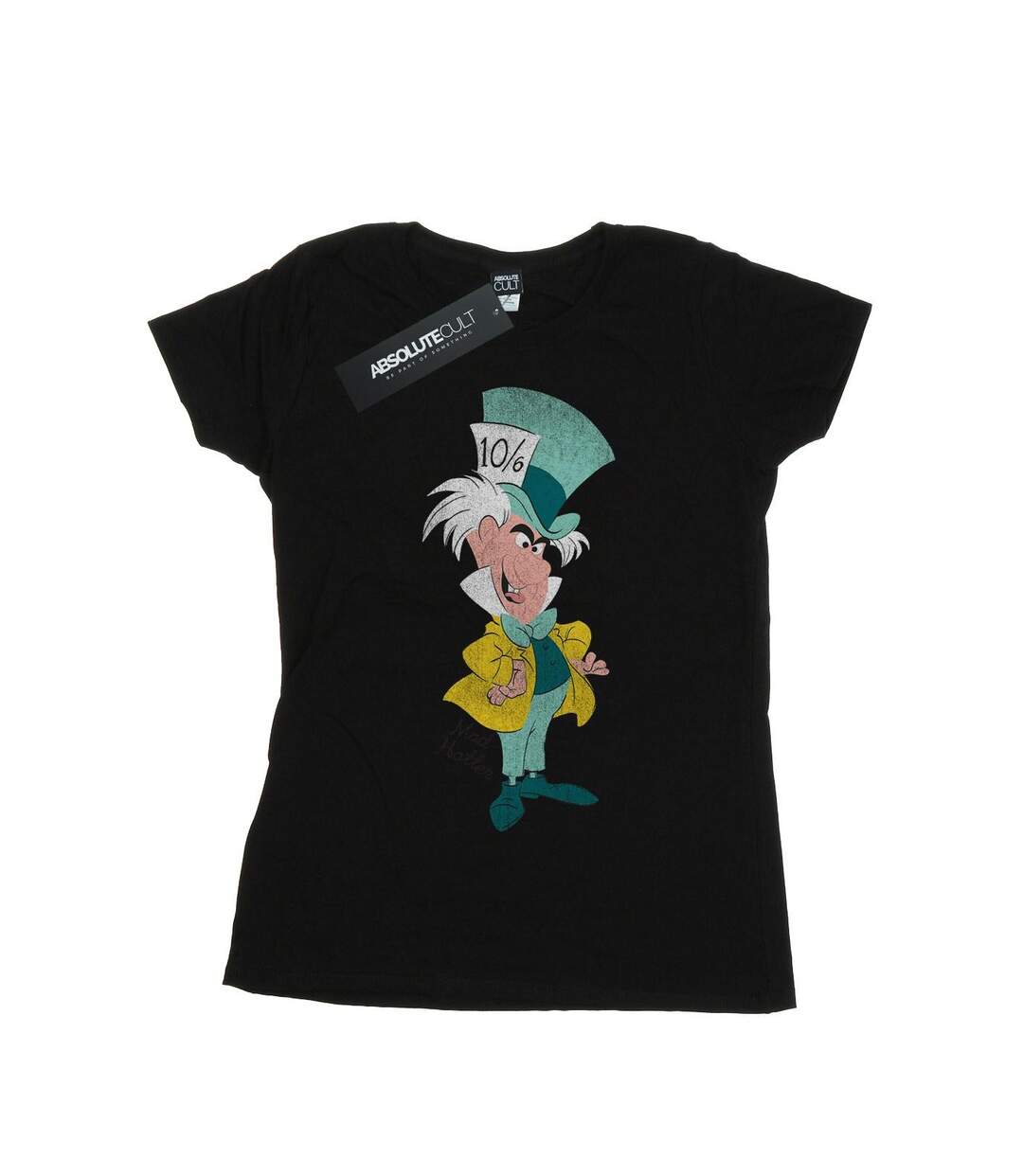 Disney - T-shirt ALICE IN WONDERLAND MAD HATTER CLASSIC - Femme (Noir) - UTBI8414-1