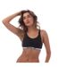 Womens/ladies Jackie Bra Black Reebok-1