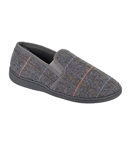 Chaussons kenny homme gris Zedzzz