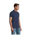 Polo Perfect Homme Bleu Denim Chiné SOLS-1