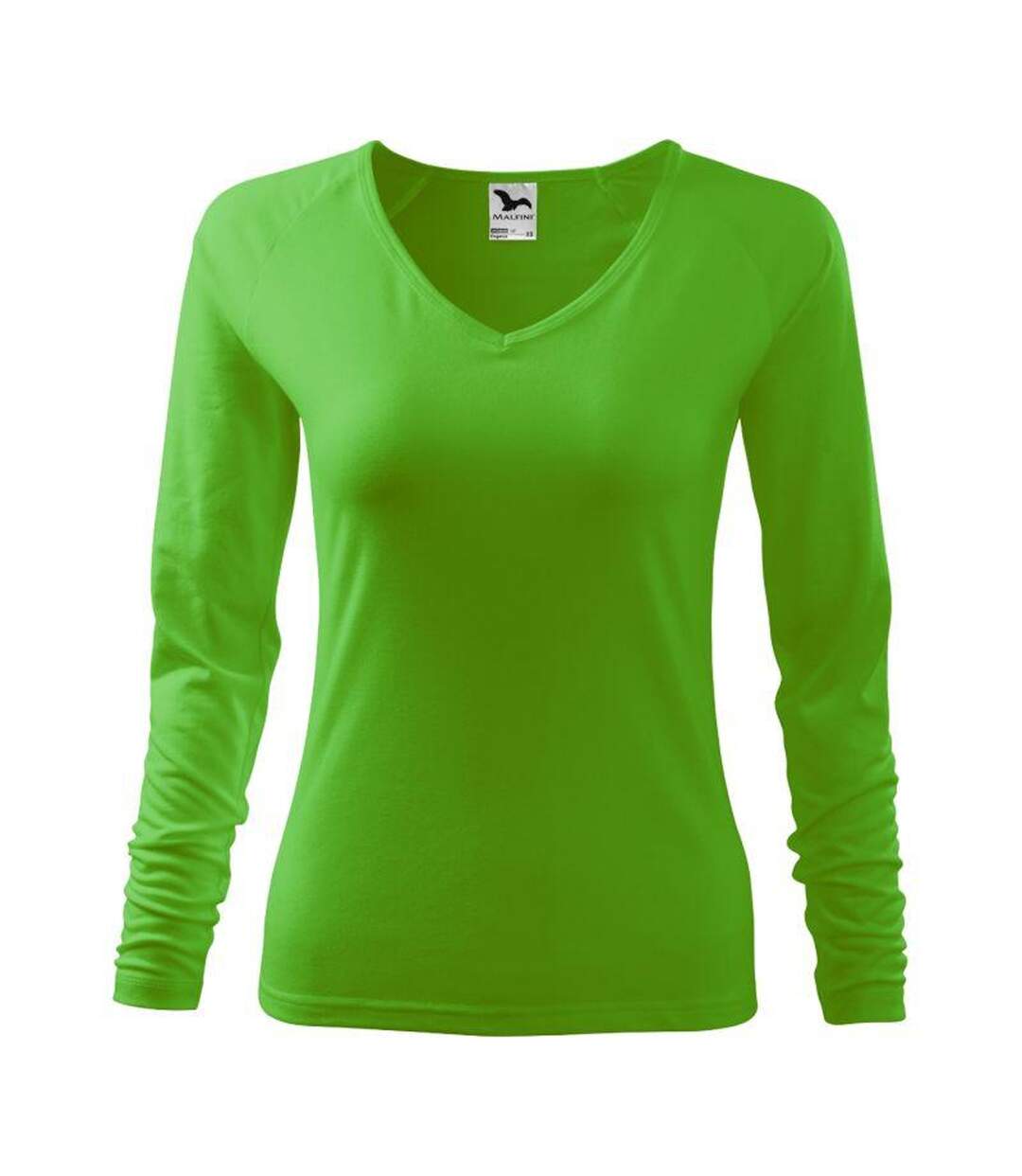 T-shirt Manches Longues Elegance Femme Vert Malfini-1