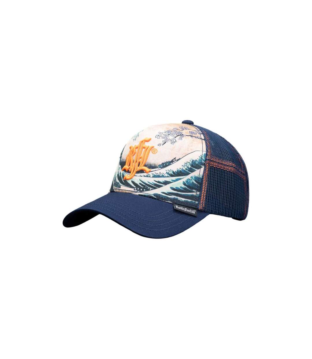 Casquette trucker avec filet bi-matière Fuji Rock'n Free Life-1