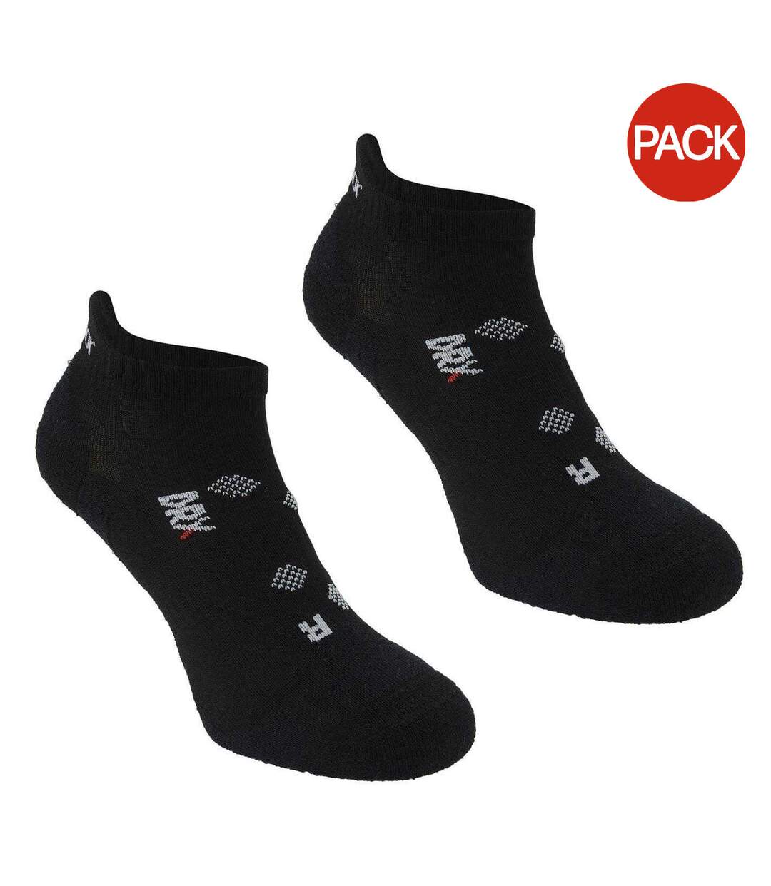 Lot De 2  Socquettes Femme Noir Karrimor-1
