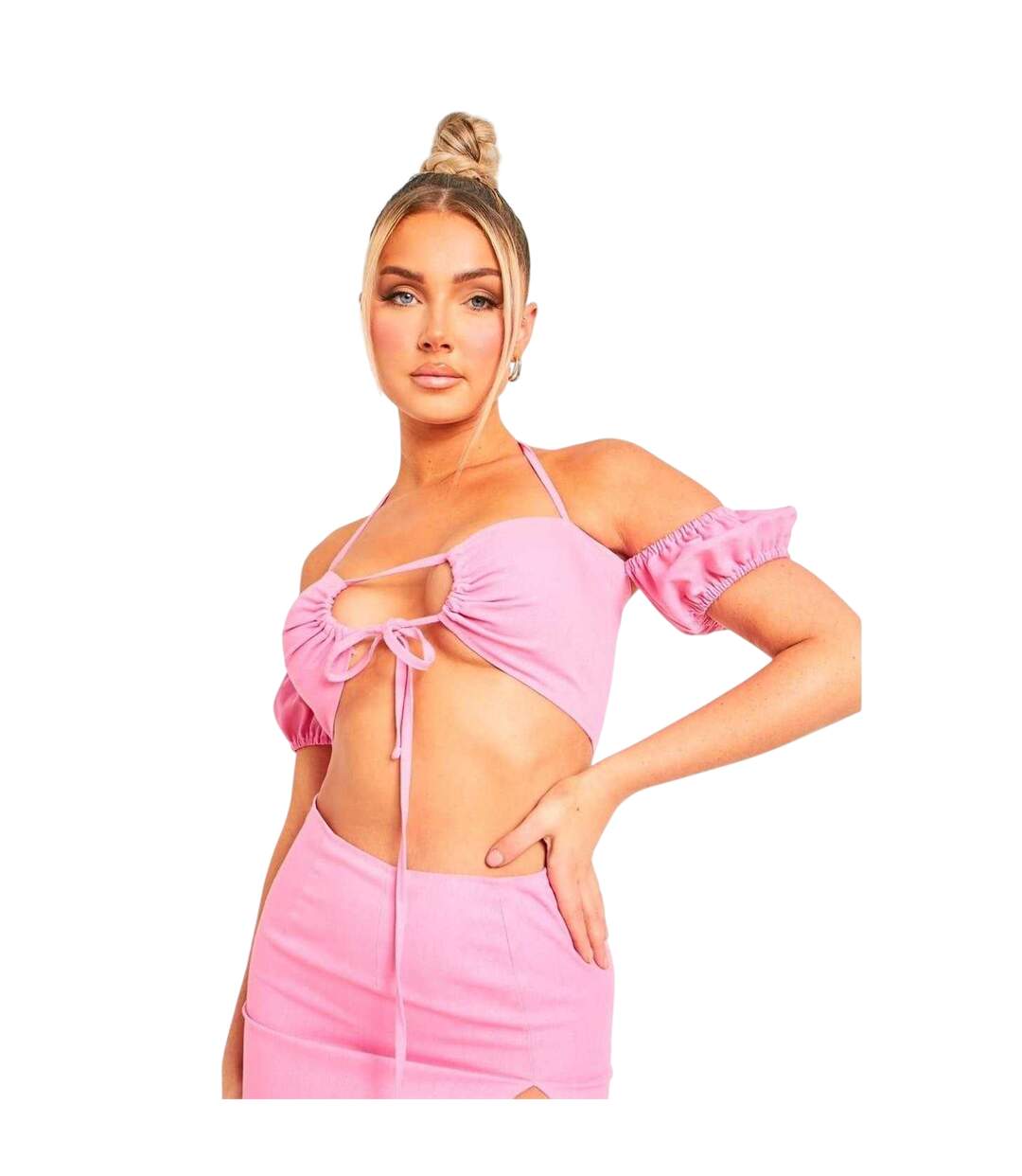 Haut Court Femme Rose Missy Empire-1
