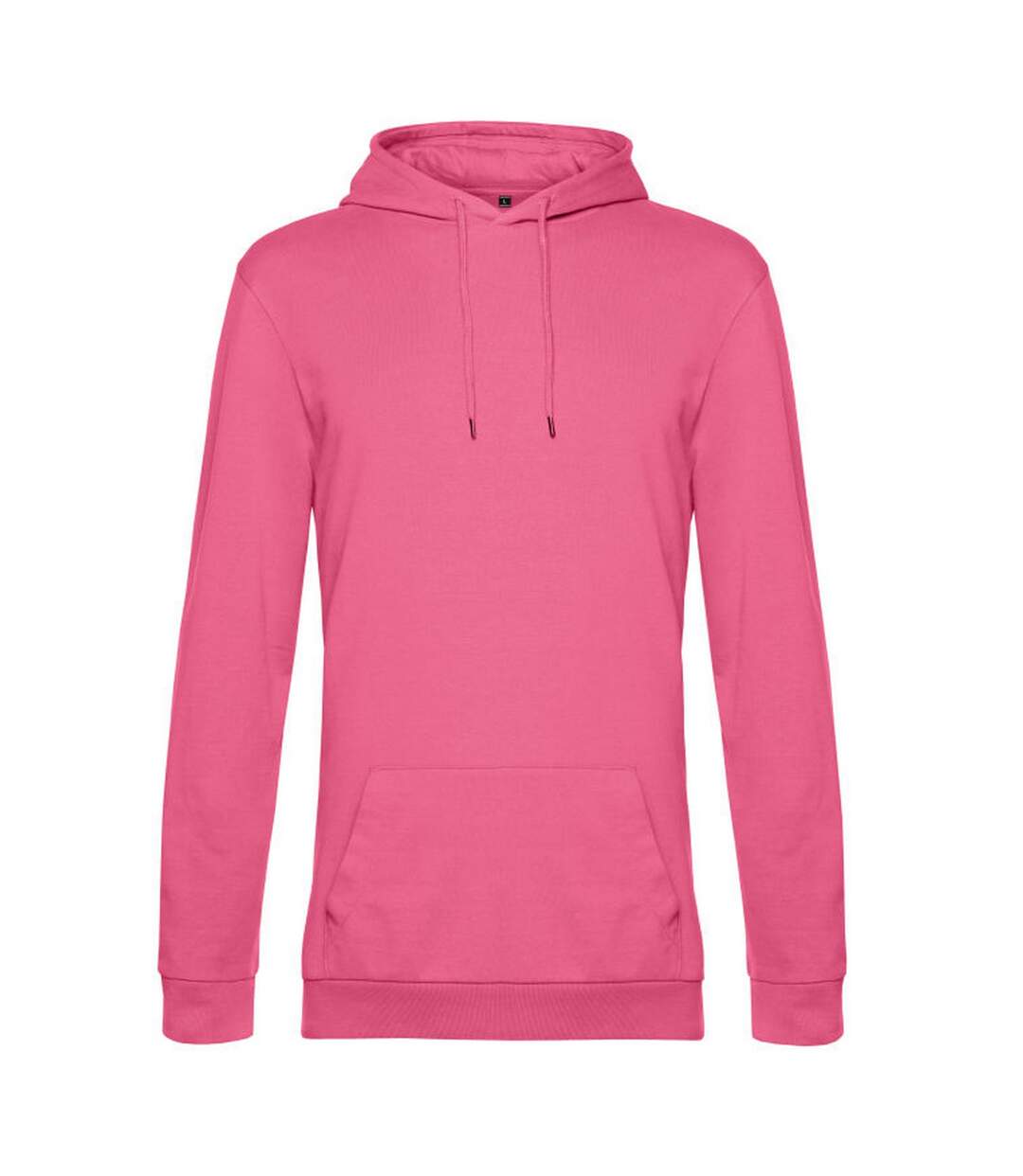 Mens hoodie pink fizz B&C