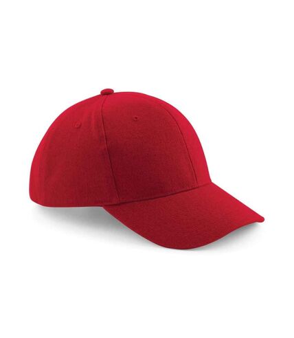 Casquette pro-style rouge classique Beechfield