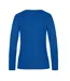 Womens/ladies #e190 Long-sleeved T-shirt Royal Blue B&C-2