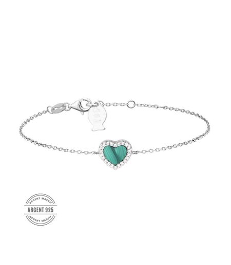 Bracelet Cœur Vert Clio Blue Angel - Taille unique