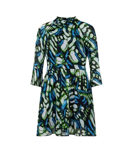 Robe Patineuse Femme Vert Jaune Pâle Biba