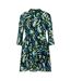 Robe Patineuse Femme Vert Jaune Pâle Biba-1