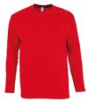 T-shirt manches longues HOMME - 11420 - rouge