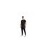 Unisex Adult Gold Logo Tapered Tracksuit Bottoms Black Adidas-1