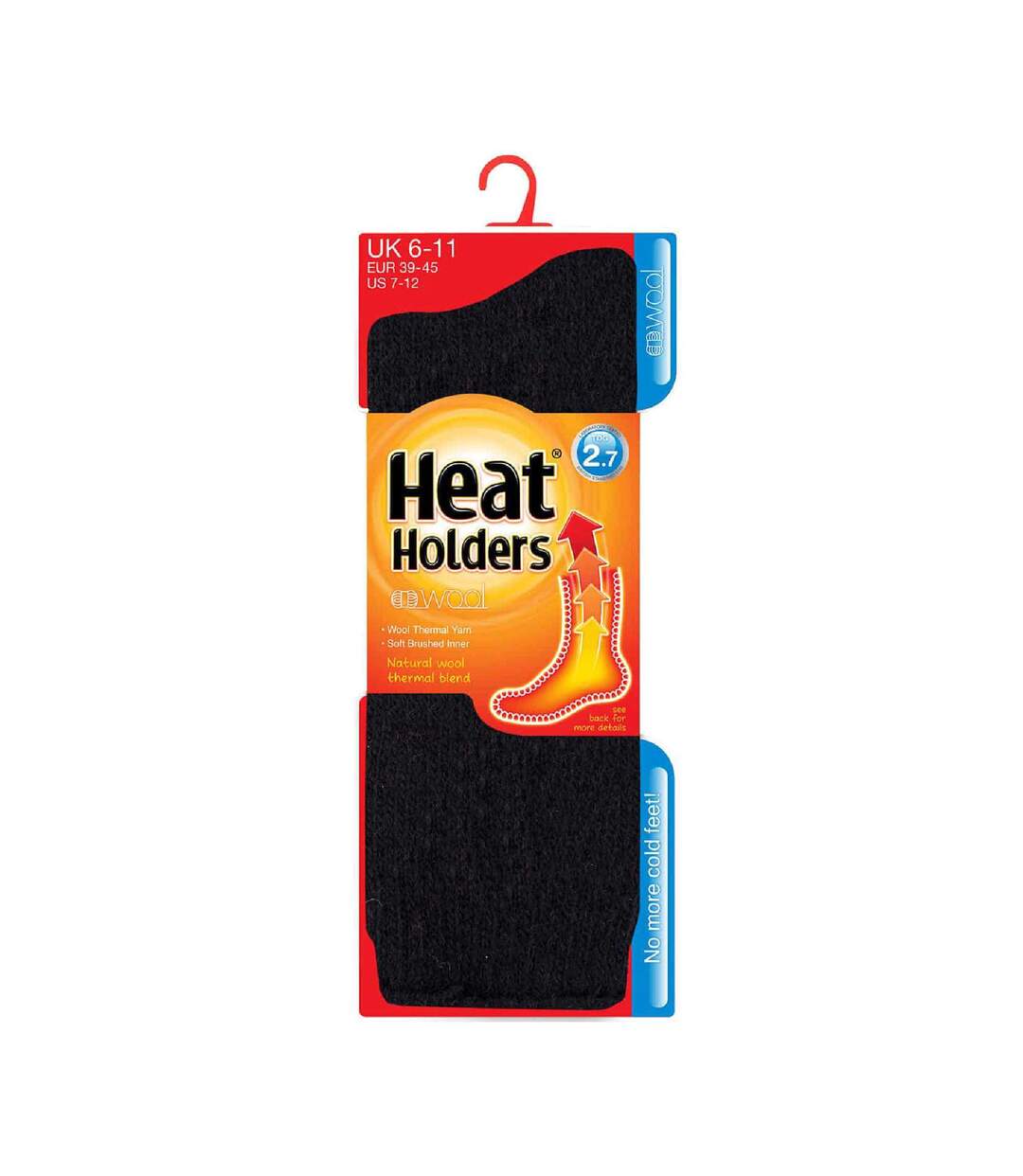 Mens Winter Warm 2.7 TOG Wool Rich Thermal Socks-2