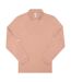 Polo manches longues- Homme - PU427 - rose