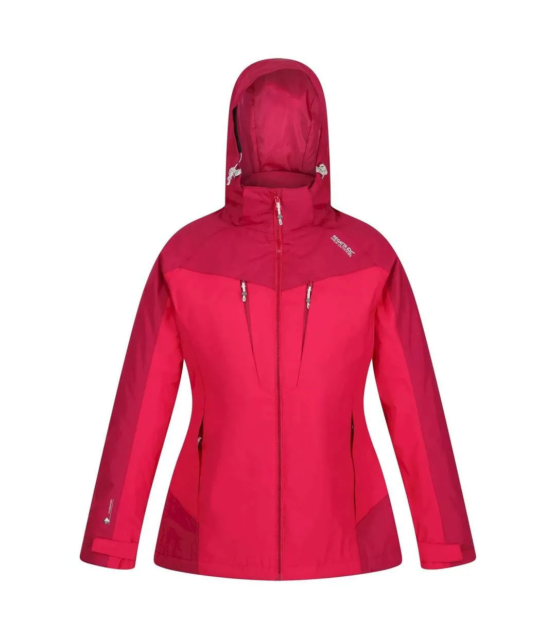 Womens/ladies Calderdale Winter Waterproof Jacket Pink Potion Berry Pink Regatta-1