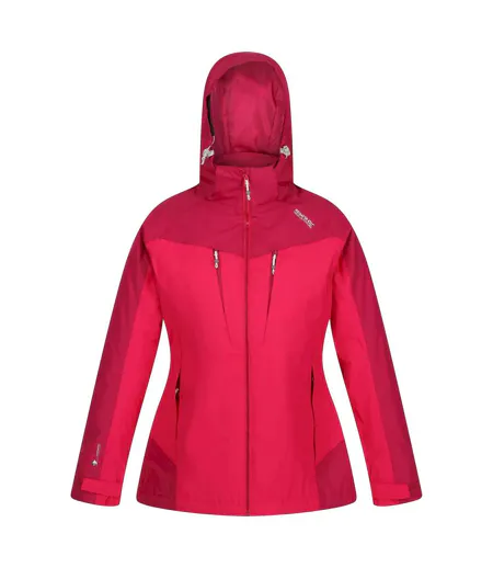 Womens/ladies Calderdale Winter Waterproof Jacket Pink Potion Berry Pink Regatta