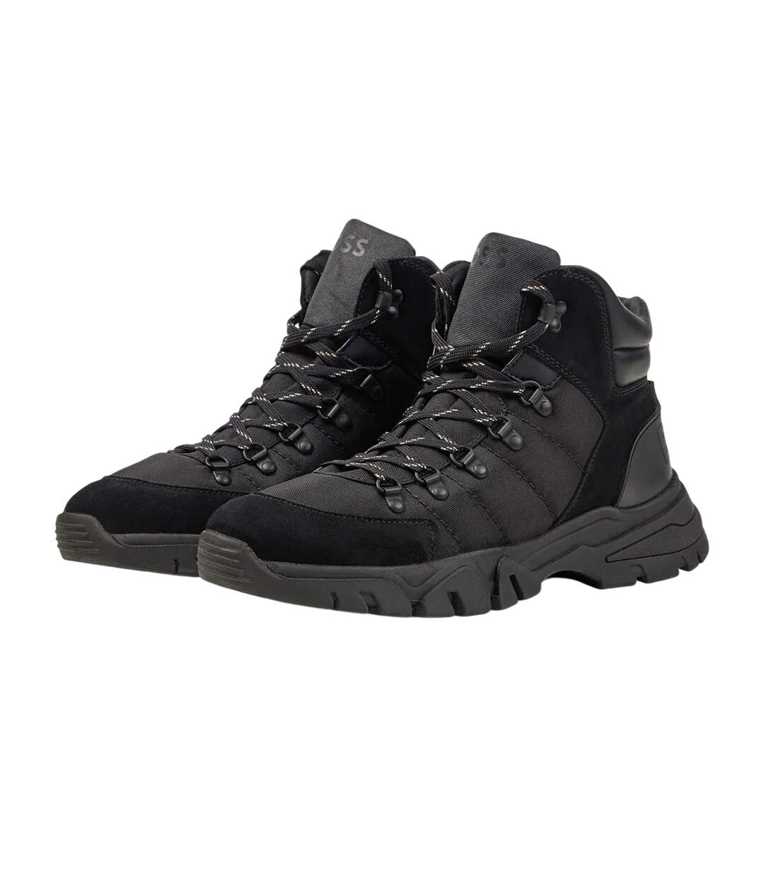 Bottines Chester Homme Noir Boss-1