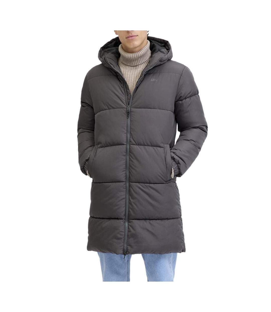Doudoune grise homme jj rebel asp-1