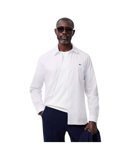 Chemise Manches Longues Homme Blanc Lacoste