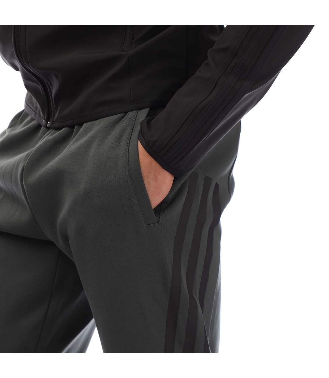 Pantalon De Jogging Style 3 Rayures Future Icons Homme Vert Adidas-3