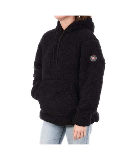 Veste en sherpa noir femme sherpa compagnie des amériques margaux