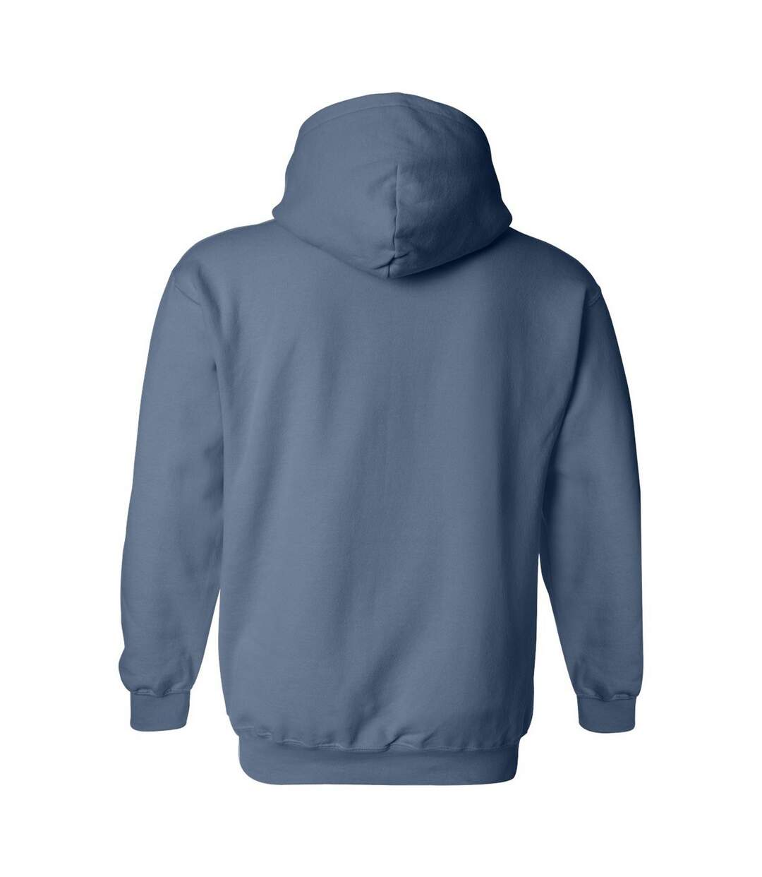 Sweat À Capuche Adulte Bleu Indigo Gildan-2