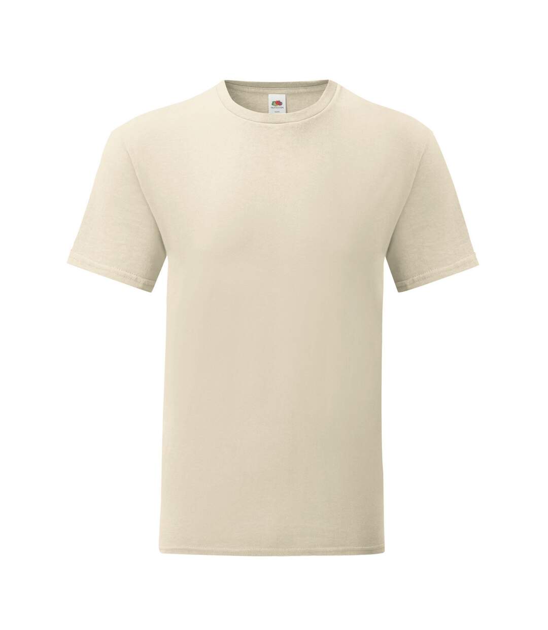 T-shirt iconic homme beige pâle Fruit of the Loom